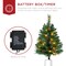 Best Choice Products Set of 2 24.5in Outdoor Pathway Christmas Trees Decor w/ LED Lights